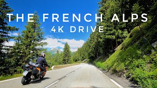 Experience the THRILL of Mountain Roads in 4K  French Alps Séez [upl. by Anahoj664]