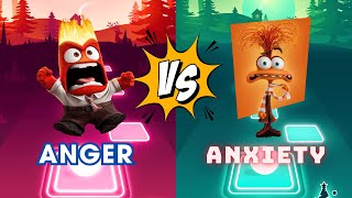 Anger 🆚 Anxiety 🎶 Tiles Hop ✅ The Creepy Crawly Spider [upl. by Sedgewinn]