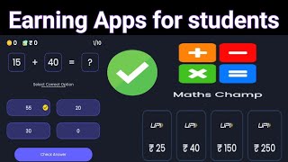 Earning App For Students New Earning App For Students 2024 New Earning App And Website 2024 [upl. by Ttezzil]