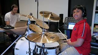 Aadyah Gupta Rockshool Grade 6 Drums [upl. by Nihahs]