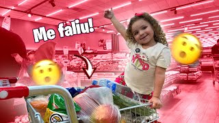 DEU RUIM NAS COMPRAS DA SEMANA que a DIVA FEZ [upl. by Percival]