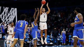 Jalen Suggs GameWinning BuzzerBeater  UCLA vs Gonzaga  Final Four 2021 [upl. by Orhtej]