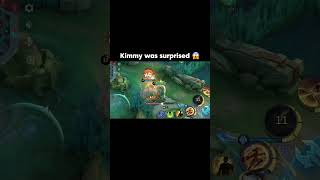 Kimmy was surprise 😱 mobilelegends mlbb miyukigaming fyp [upl. by Earesed533]