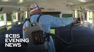 New protocols for students riding school buses during coronavirus pandemic [upl. by Octavus560]