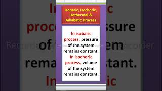 isothermal isochoric ampadiabatic utubeshorts [upl. by Assirialc941]