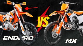 ENDURO vs MX What Is The Difference [upl. by Kurtz]