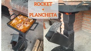 Cocina ROCKET  plancheta COMIDA espectacular [upl. by Louie]