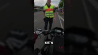 Ein knackiges Gespräch mit der Polizei motorrad fahren motovlog motovlogger [upl. by Berardo]