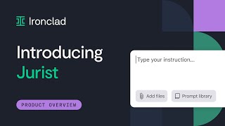 Introducing Ironclad Jurist An AIPowered Legal Assistant [upl. by Vashtia]