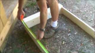 How to make window for a shed or workshop part 1 [upl. by Parrish]