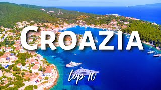 CROAZIA Top 10 LUOGHI da VISITARE  ITINERARIO VIRTUALE PAZZESCO [upl. by Rehpotsihrc]