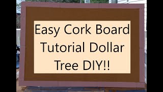 Cork Board DIY [upl. by Esnahc]