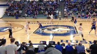 20172018 Owatonna Huskies VS New Prague Trojans Sections game Owatonna Basketball [upl. by Lorola]