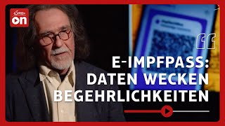 Datenschützer Registerpflicht im EImpfpass gehe zu weit  BLICKWECHSEL Das Nachrichtenmagazin [upl. by Cyrilla]