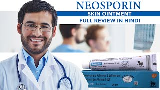 Neosporin Antibiotic Skin Ointment Uses in Hindi  Neosporin for Acne Burns amp Bacterial Infection [upl. by Yenoh809]