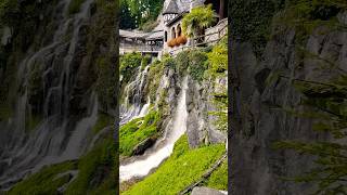 St Beatus Waterfall in Beatenberg switzerland waterfall travel [upl. by Azaria]