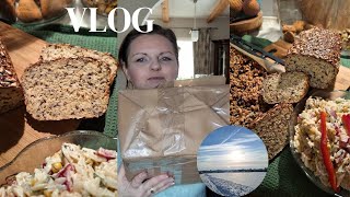 MÓJ DZIEŃPRZEGONIŁA MNIEGOTOWANIE NA EKRANIE COOK VLOGCHLEB Z TWAROGUGRANOLASAŁTKA Z RESZTEK [upl. by Lleraj361]