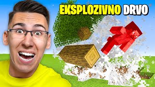 TESTIRAM ZAMKE U MINECRAFTU [upl. by Lienad636]