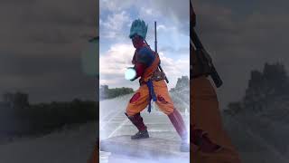 Kamehameha 💥deadpool dragonball shorts [upl. by Eilrahs]