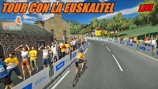 TOUR CON LA EUSKALTEL  TOUR DE FRANCE 2024  Gameplay [upl. by Yelir968]