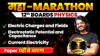 Electrostatics amp Current Electricity Revision in One Shot  CBSE Board 2024  Gaurav sir [upl. by Leslie]