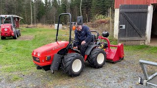 Köp Traktor Goldoni Base 20 SN med redskap på Klaravik [upl. by Nadya]