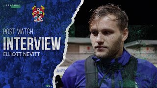 Post Match  Elliott Nevitt Exeter City [upl. by Ynnej]