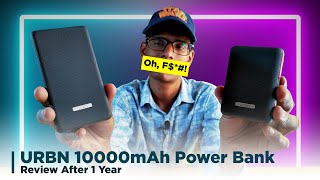 URBN 10000mAh Power Bank Review  After 1 Year  Paisa Barbaad [upl. by Annirtak697]