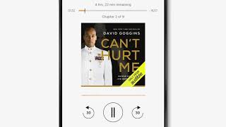 Audible Audiobooks  Cant Hurt Me by David Goggins [upl. by Licht]