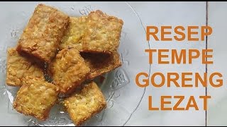 RESEP TEMPE GORENG LEZAT VIDEO [upl. by Templia]