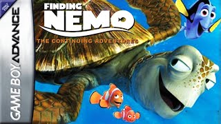 Finding Nemo The Continuing Adventures Full Gameplay Walkthrough GBA Longplay [upl. by Hanfurd769]