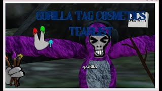 gorilla tag cosmetics [upl. by Armond726]