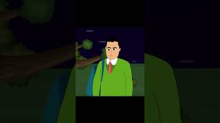 রাতের রহস্য 10 cartoon halloween horrorstories funnyshorts halloweendecoration animation [upl. by Lorusso]