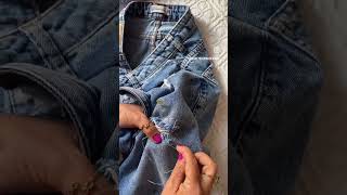 como customizar jeans distroeydcantinhodageralda [upl. by Desirea]