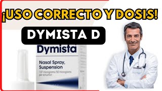 💊 DYMISTA D DOSIS 🤷‍♂️para que SIRVE y COMO tomar Efectos Secundarios [upl. by Sibell]