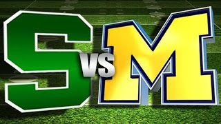 No 2 Michigan at Michigan State No Huddle 102916 [upl. by Nathanson582]