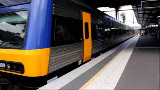 Inaugural CityRail BathurstCentrali Service arriving at Penrith Railway Station [upl. by Cann]