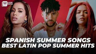 Spanish Songs Summer 2024 🏖️ BEST Pop Latin Music For Summer 2024 [upl. by Lussier]