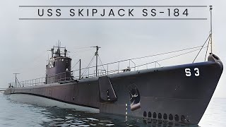 USS Skipjack  SS184 Submarine [upl. by Anelrad114]