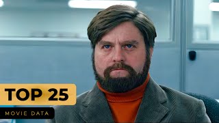 ZACH GALIFIANAKIS MOVIES  TOP 25 [upl. by Iah]