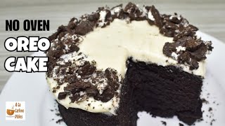 OREO CAKE 3 Ingredients only NO BAKE [upl. by Lema372]