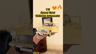 118 Hindustan Ambassador Diecast Scale Model with opening doors  Vaahaam by ScaleArtsIn [upl. by Chirlin]