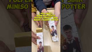 CARA DAPETIN BLIND BOX HARRY POTTER GRATIS shopping promo miniso harrypotter haul shorts [upl. by Cariotta]