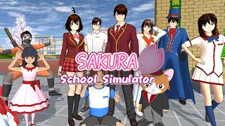 SAKURA School Simulator Gameplay Android [upl. by Oshinski]