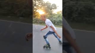 rollerskating india skater inlineskating 2ksubscriber girlreaction skatergirlreaction [upl. by Alehtse772]