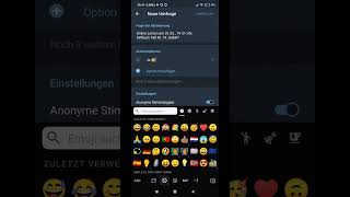 Umfrage auf Telegram erstellen zur Zustimmung oder als MCQ [upl. by Torbert253]