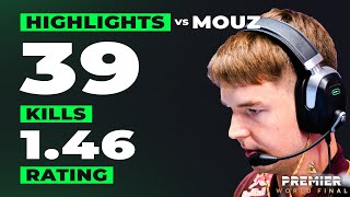 Astralis device HIGHLIGHTS vs MOUZ  BLAST Premier World Final 2024 [upl. by Elyak]