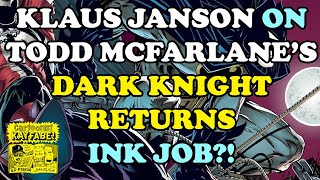 Klaus Janson Shares Thoughts About Todd McFarlanes Inking On Dark Knight Returns [upl. by Ssalguod909]