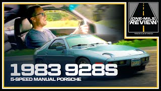 5Speed Manual 1983 Porsche 928S Strikes Balance Between Sports car and GT  OneMile Review [upl. by Atolrac]