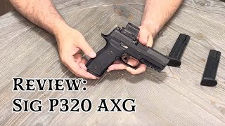 Review Sig P320 AXG [upl. by Elsy690]